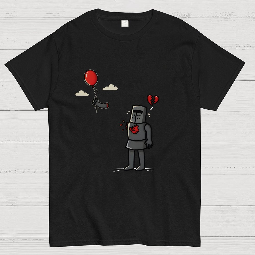 Knight With Balloon Geek T-Shirt