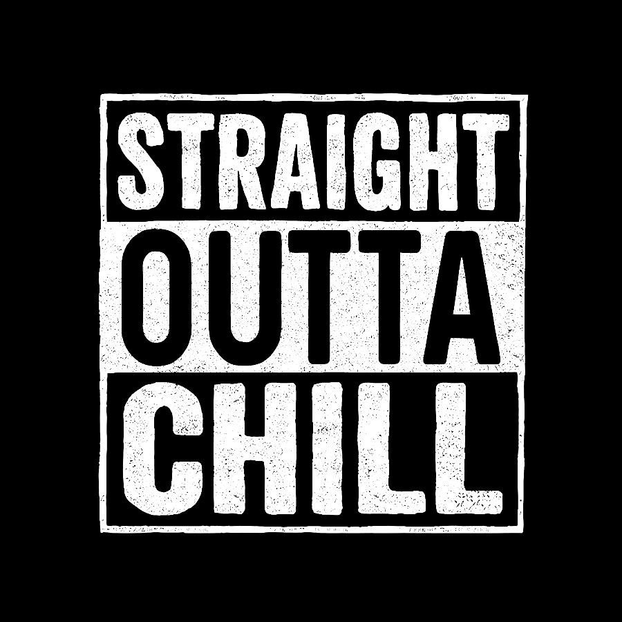 Straight Outta Chill Geek T-Shirt