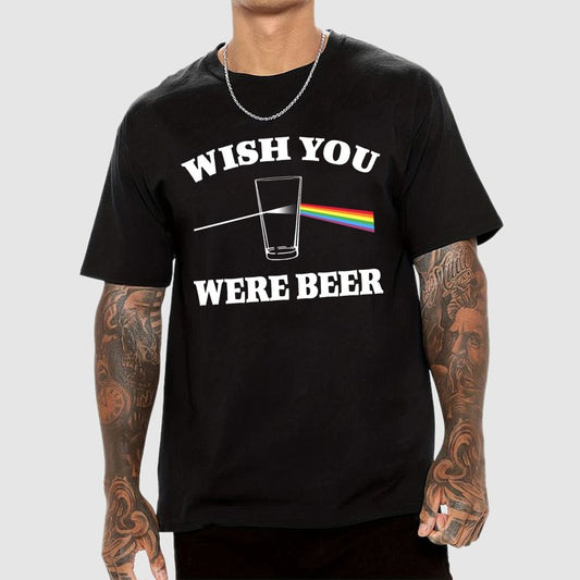 Wish You Were Beer Unisex Geek T-Shirt