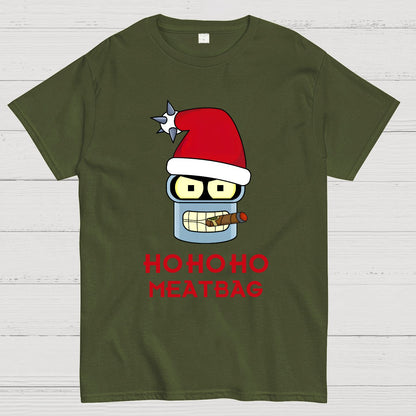 Ho-Ho-Ho！Meatbag Geek T-Shirt