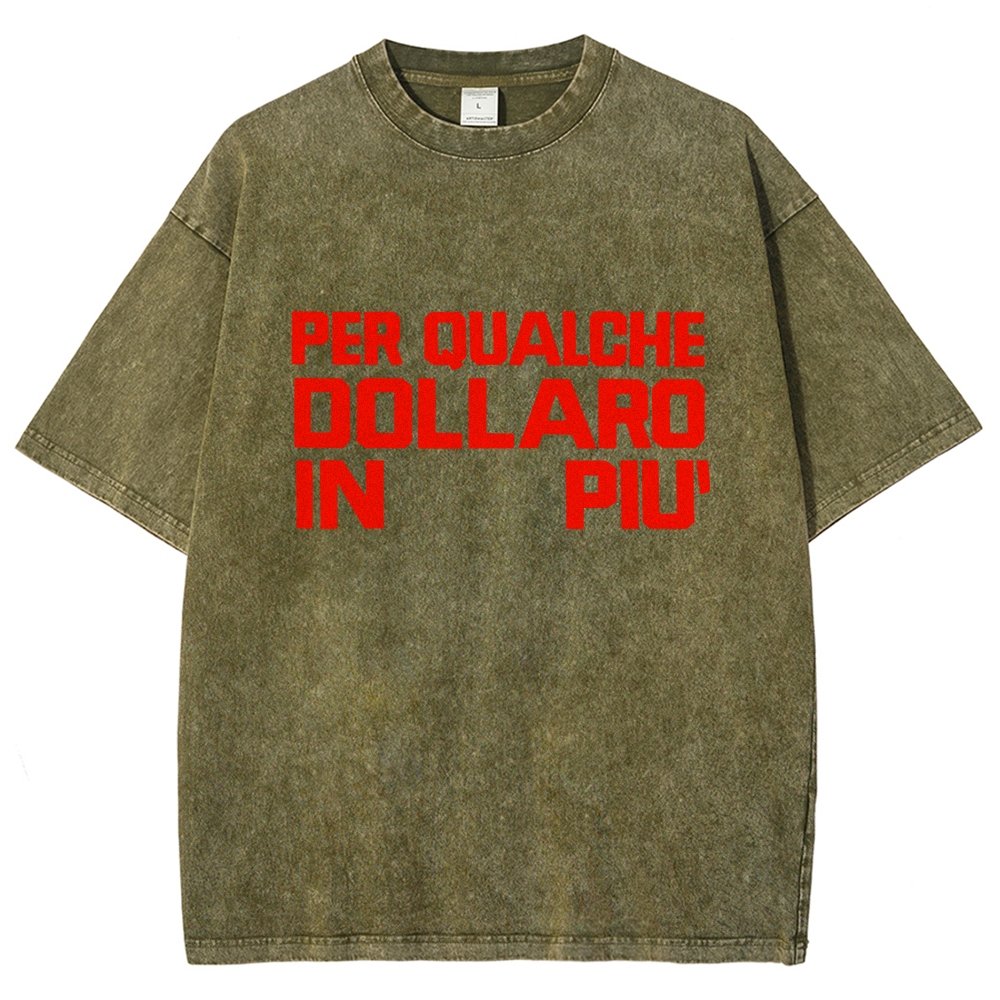 For A Few Dollars More Vintage Distressed T-shirt