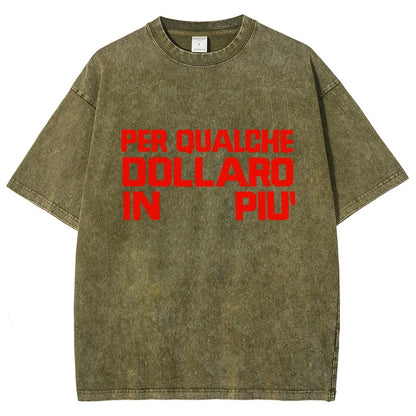 For A Few Dollars More Vintage Distressed T-shirt