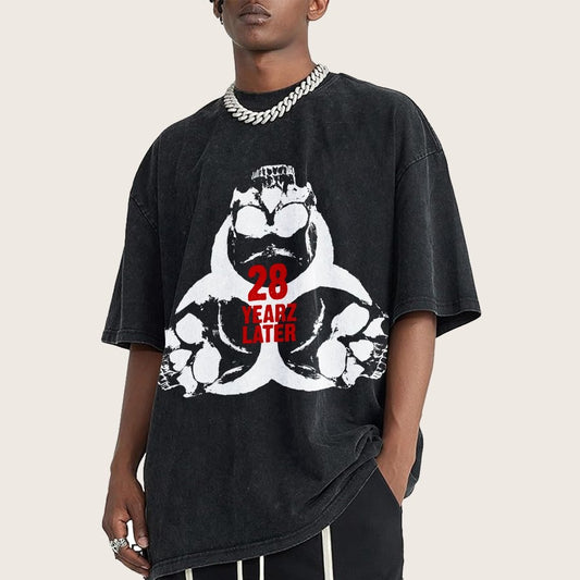 28 Yearz Later Vintage Distressed T-shirt