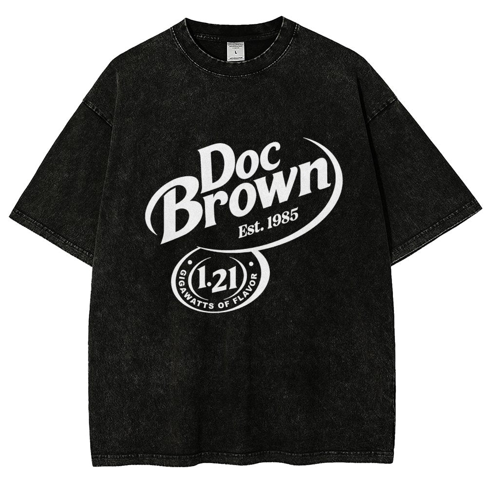 Back To The Flavor Vintage Distressed T-shirt