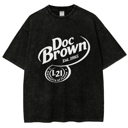 Back To The Flavor Vintage Distressed T-shirt