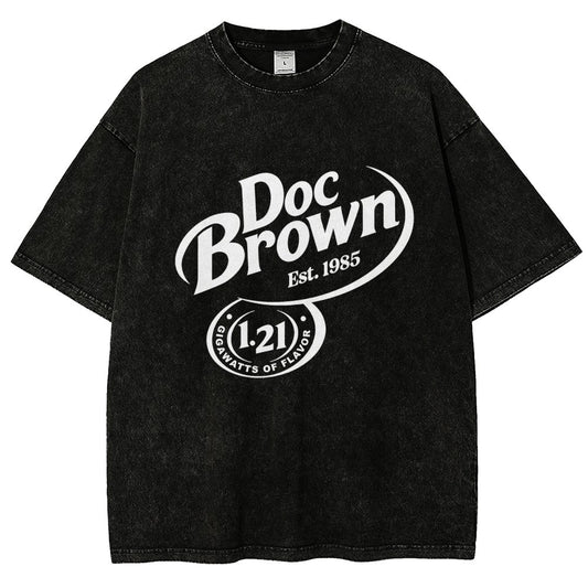 Back To The Flavor Vintage Distressed T-shirt