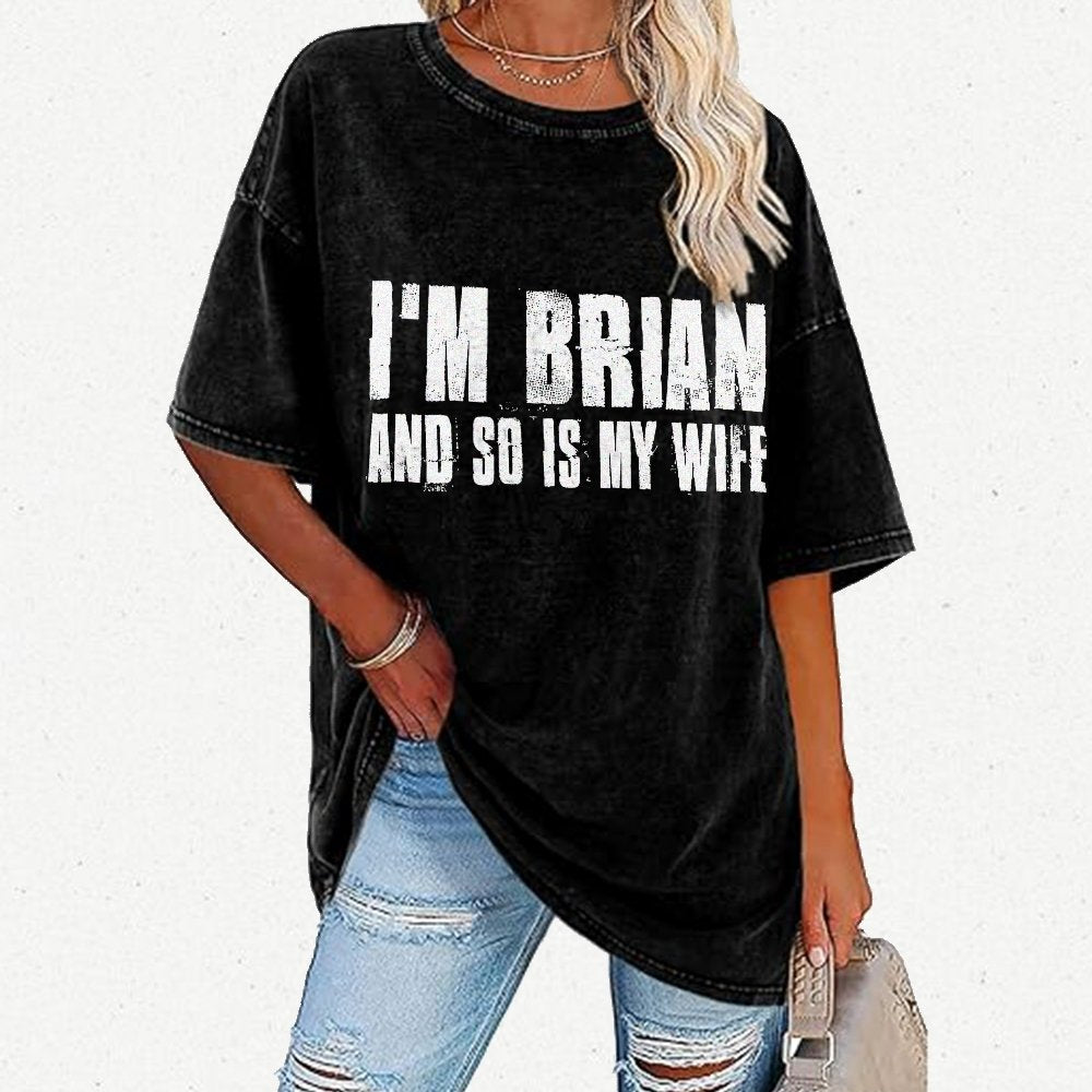 I'm Fred And So Is My Wife Vintage Distressed T-shirt