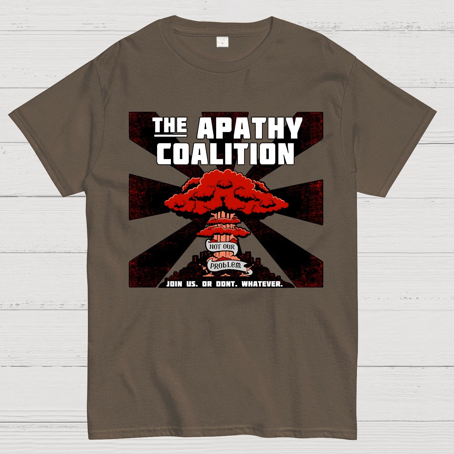 The Apathy Coalition Geek T-Shirt