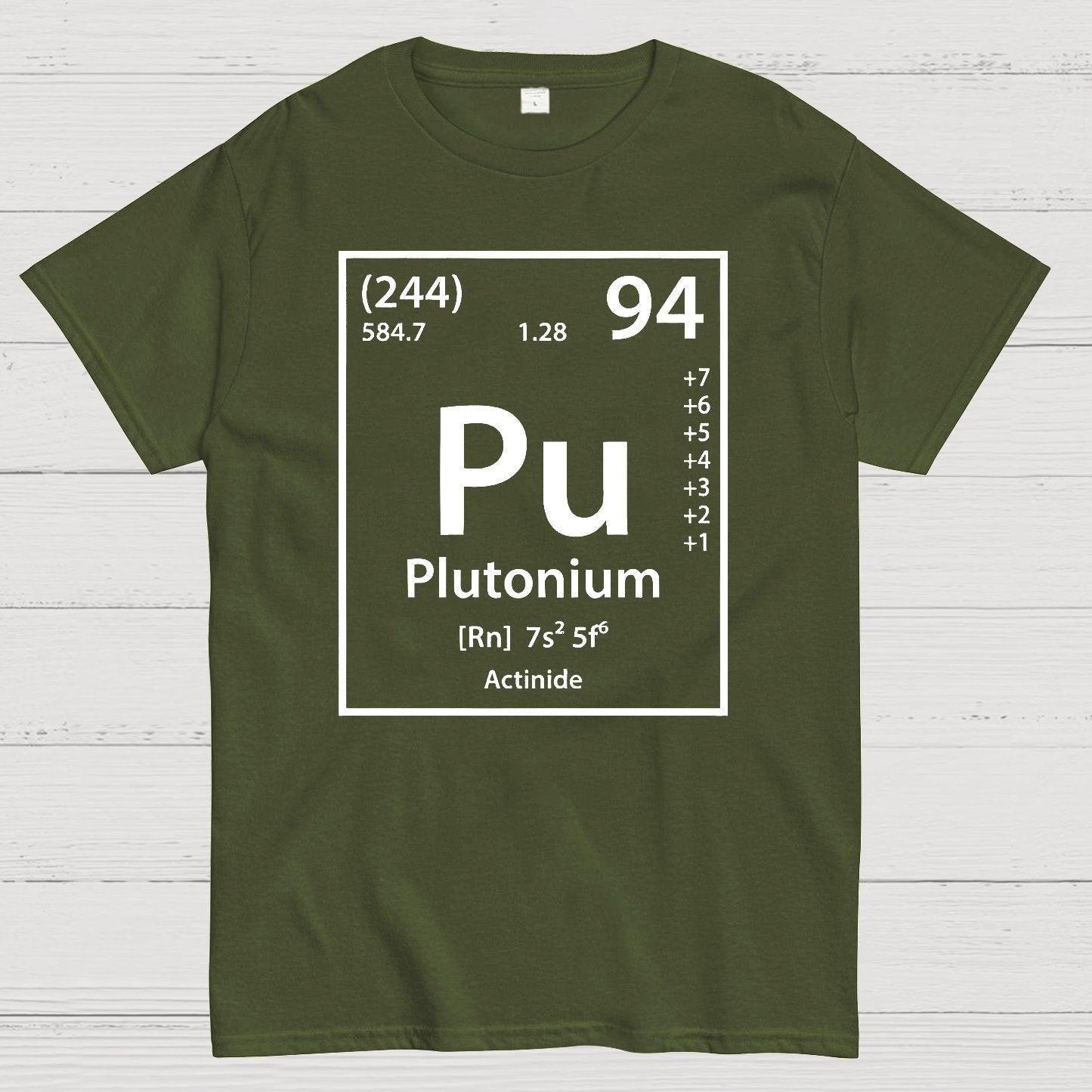 Plutonium Element Geek T-Shirt