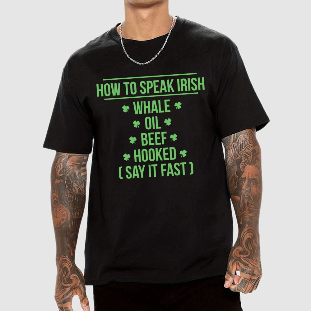 St. Patrick's Day How To Speak Irish Geek T-Shirt