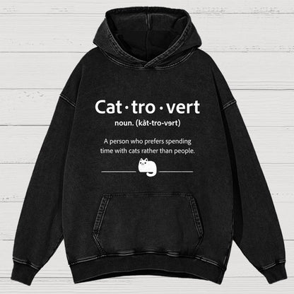 Dog-Tro-Vert Vintage Distressed Hoodie