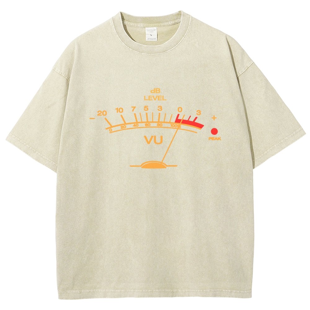 Vinyl Lovers Vintage Distressed T-shirt 2509000199