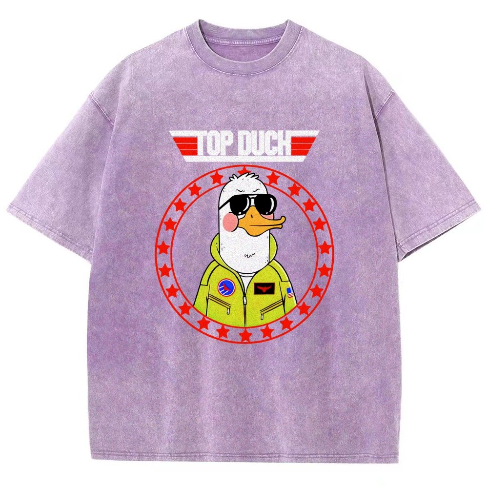Top Duck Vintage Distressed T-shirt