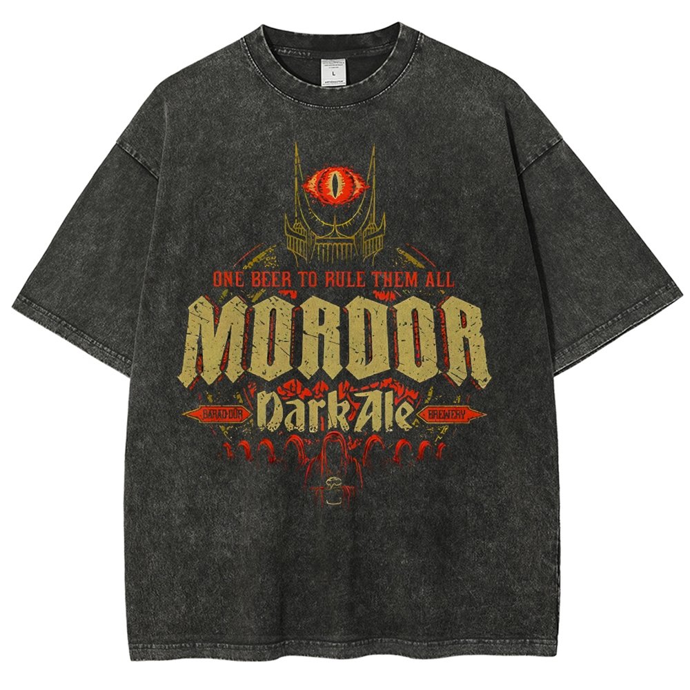 A Glass Of Beer Can Cure All Diseases Vintage Distressed T-shirt