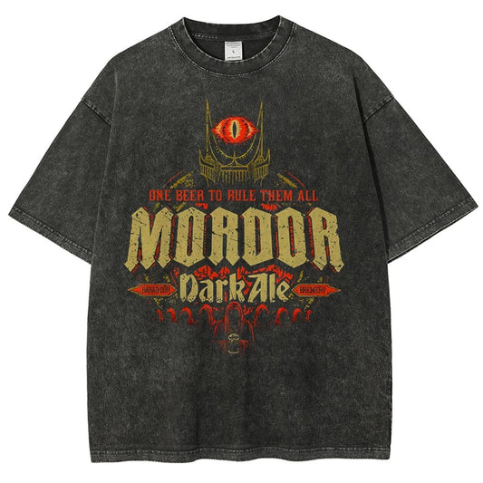 A Glass Of Beer Can Cure All Diseases Vintage Distressed T-shirt