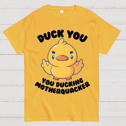 Ducking Motherquacker Geek T-Shirt