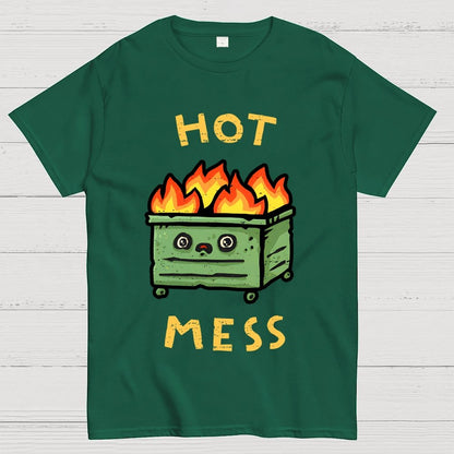 Hot Mess Unisex Geek T-Shirt