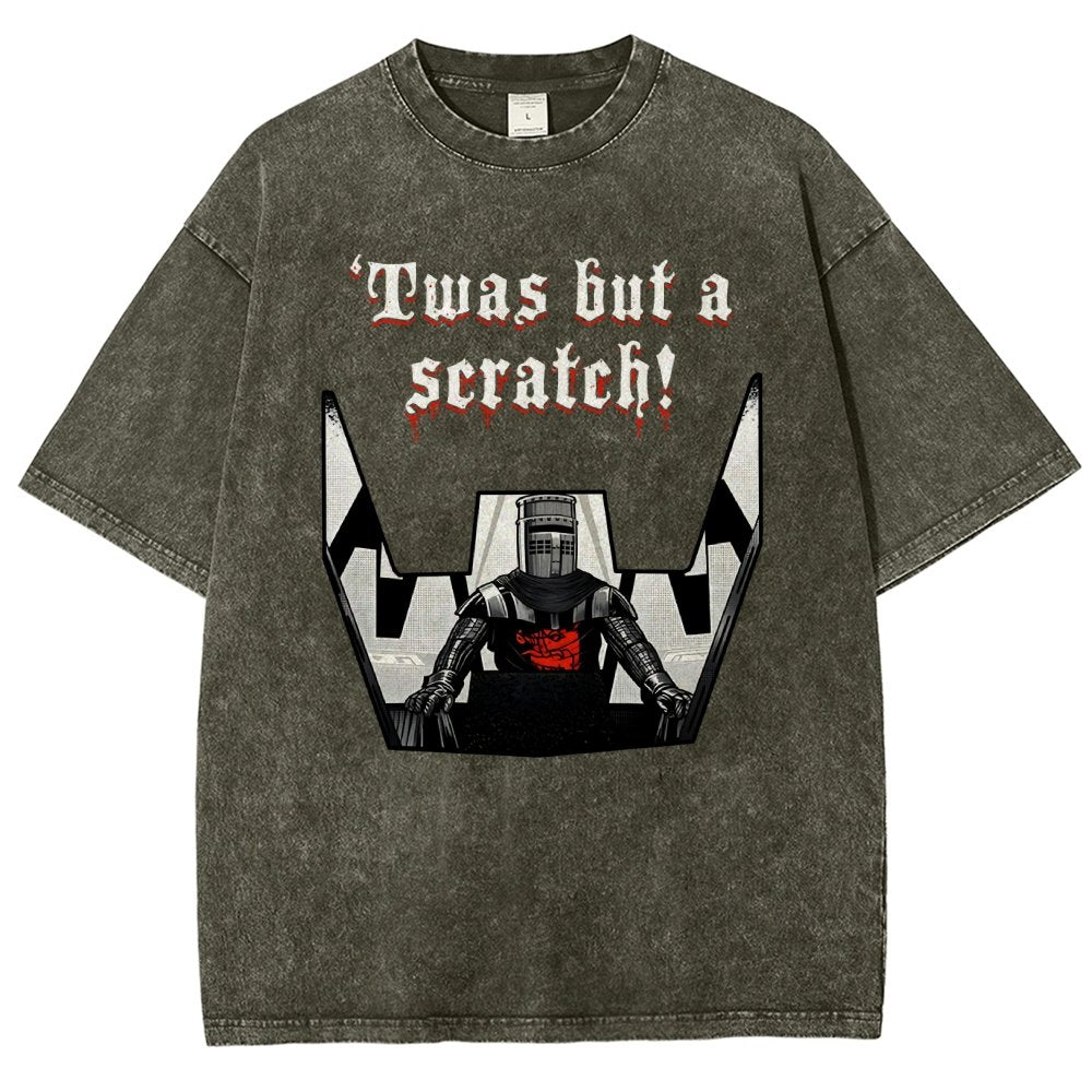 Twas but a scratch! Vintage Distressed T-shirt
