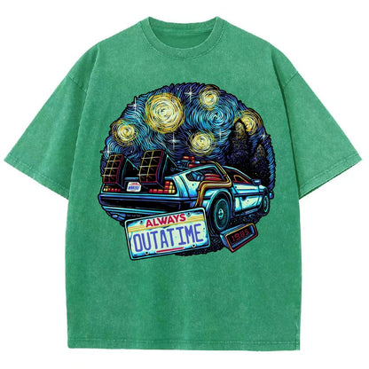Always Outatime Vintage Distressed T-shirt