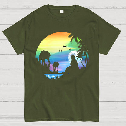 Conquer the paradise Geek T-Shirt