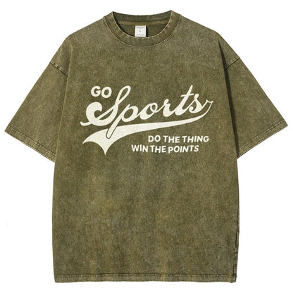 Go Sports Vintage Distressed T-shirt