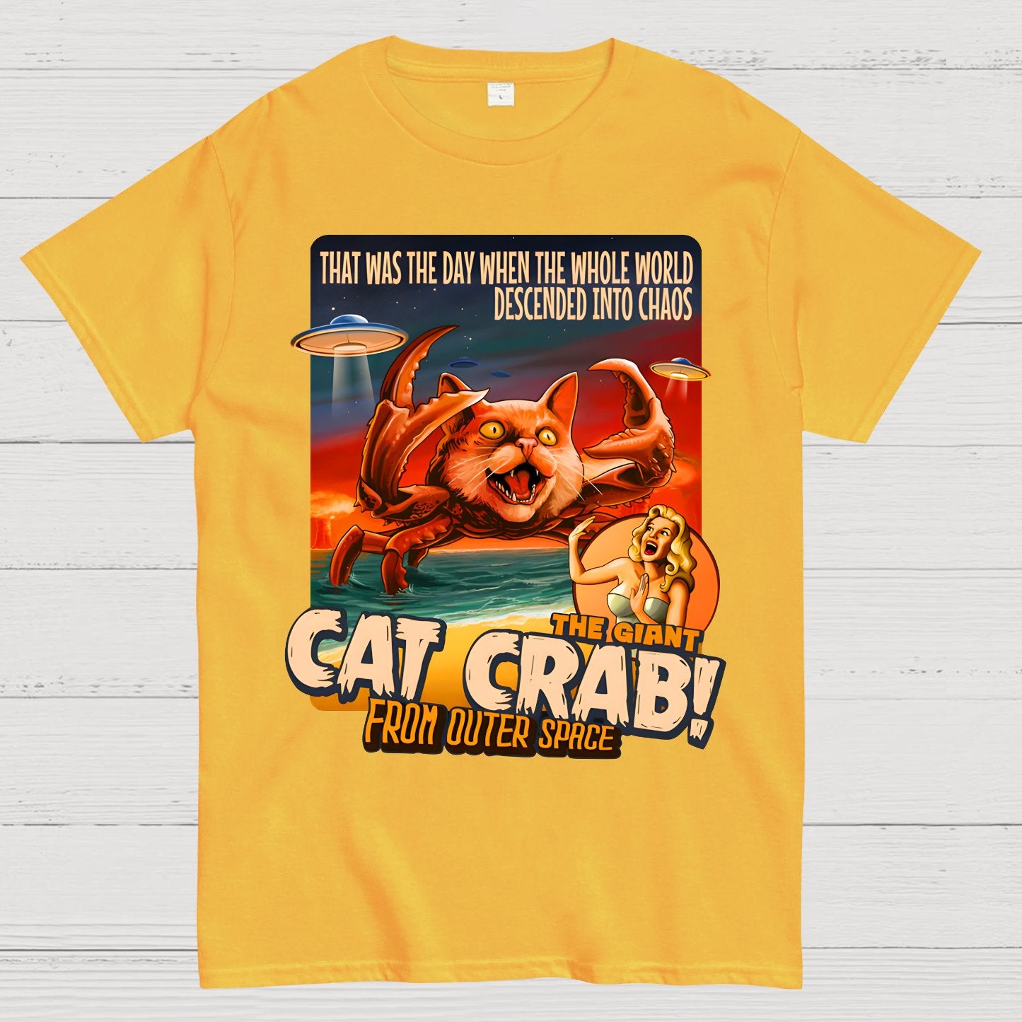 The Giant Cat Crab Geek T-Shirt