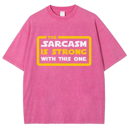 Humor Sarcasm Vintage Distressed T-shirt