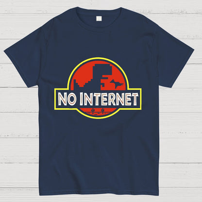 No Internet！ Geeky T-Shirt