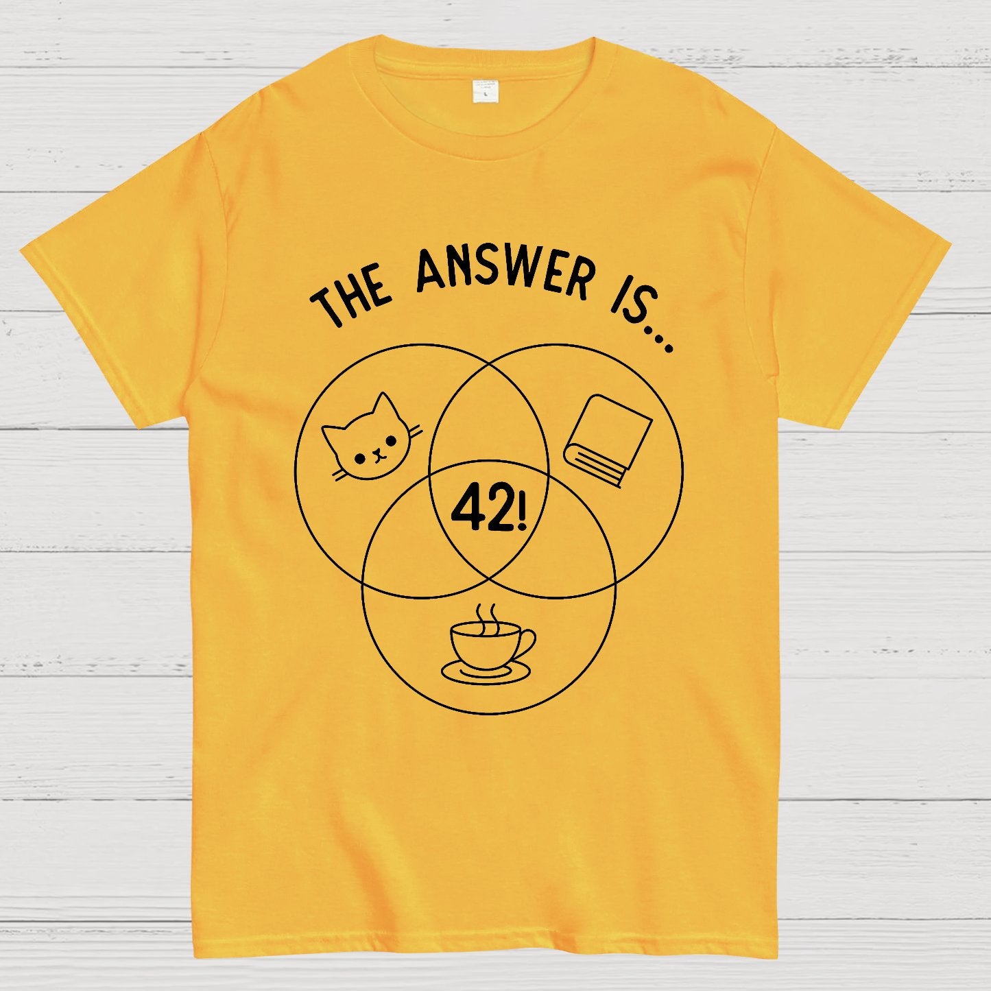 42 Cats Geek T-Shirt