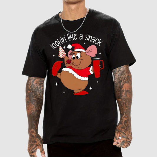 Looking Like A Snack Christmas Geek T-Shirt