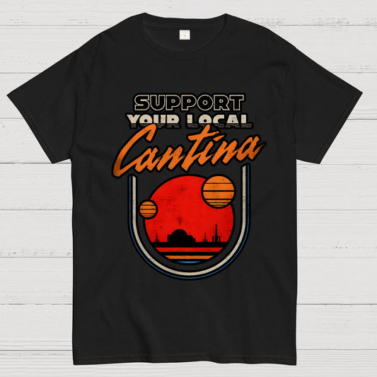 Support Your Local Hangout Geek T-Shirt