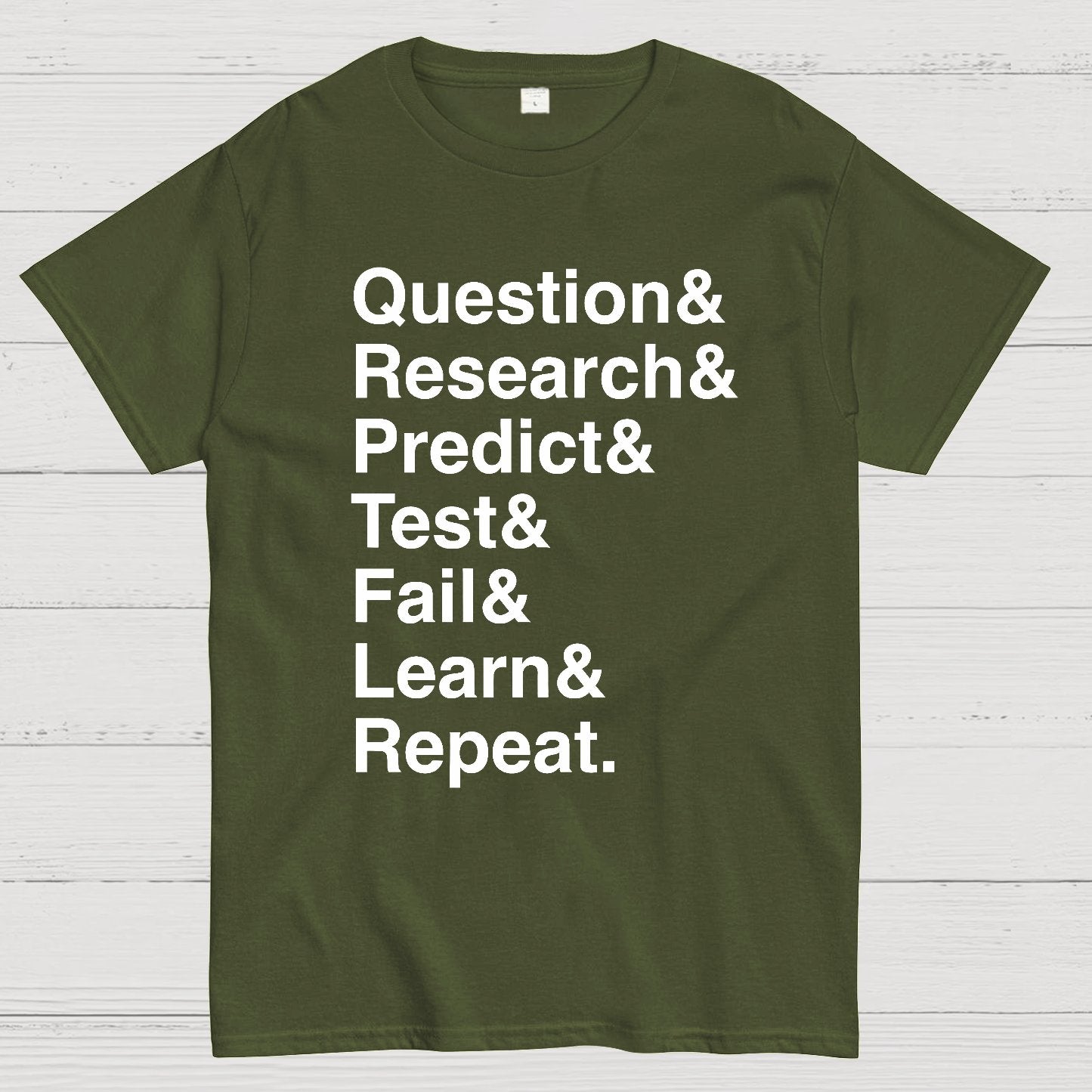 Scientific Method Geek T-Shirt