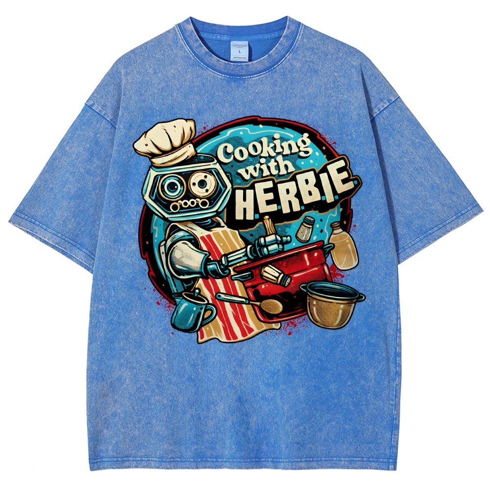 Cooking With Buddy Vintage Distressed T-shirt