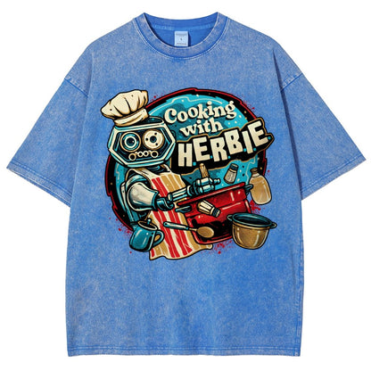 Cooking With Buddy Vintage Distressed T-shirt