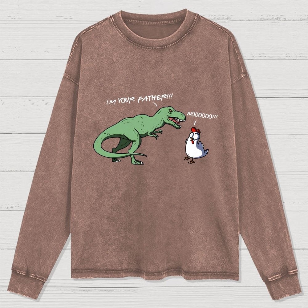 I Am Your Mentor Washed Long Sleeve Tee