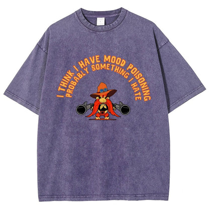 A Bad Case Of Mood Poisoning Vintage Distressed T-shirt