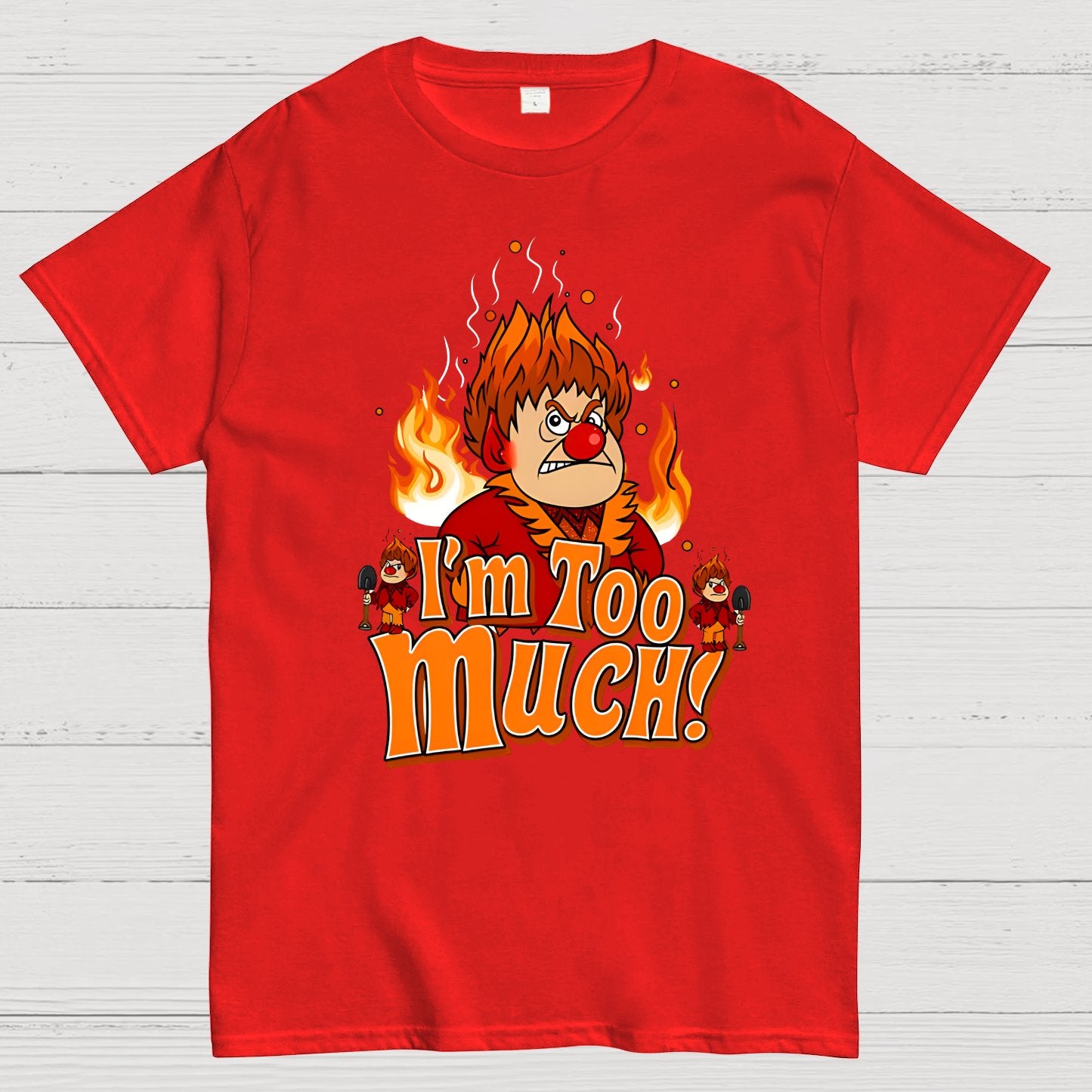 Mysterious Brothers' Christmas Matching  I'm Too Much Geek T-Shirt