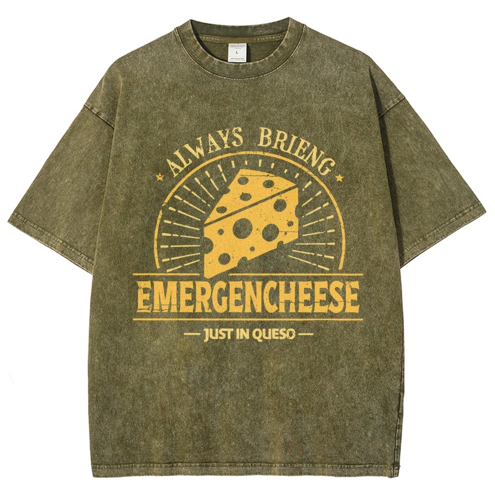 Really. Really Cheesy Vintage Distressed T-shirt