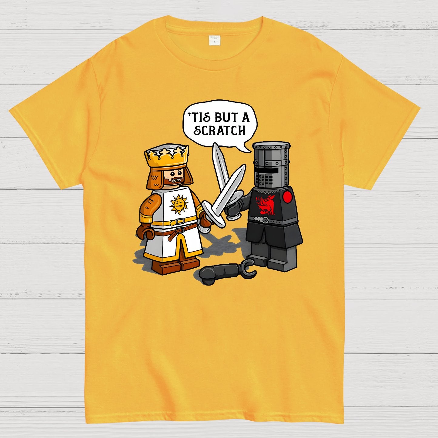 King Vs Knight Geek T-Shirt