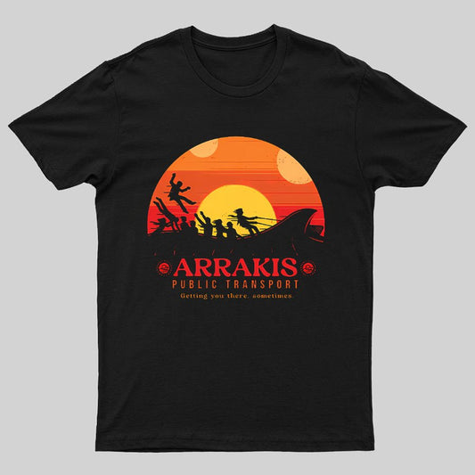 Mystic Land Getting You There Sometimes Geeky T-Shirt