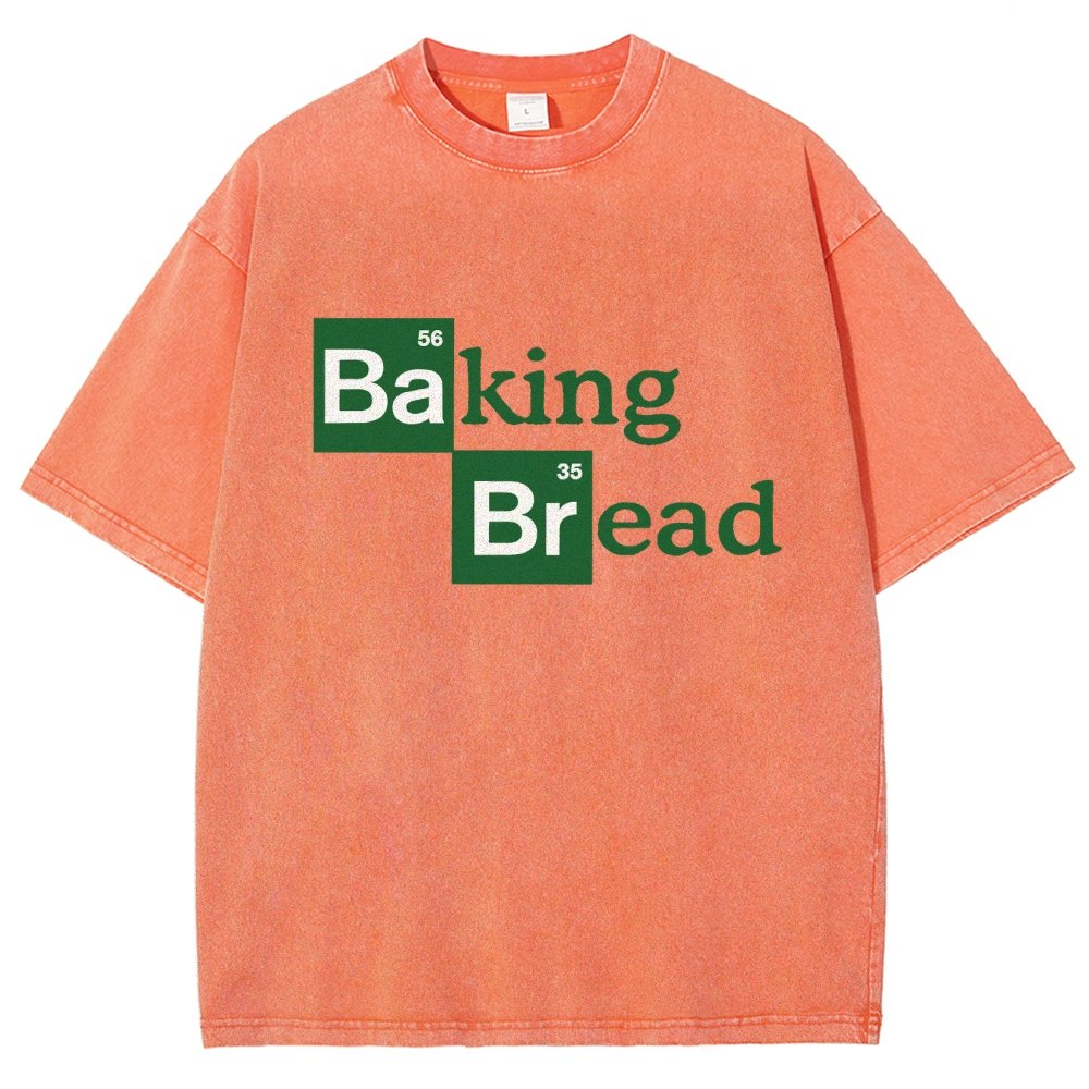 Baking Bread Vintage Distressed T-shirt