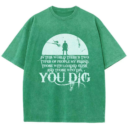 In This World There's Two Kinds Of People Vintage Distressed T-shirt