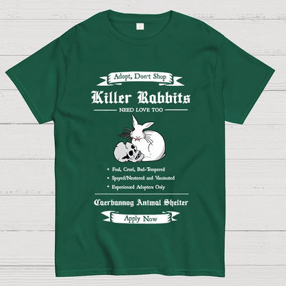 Adopt a Killer Rabbit Geek T-Shirt
