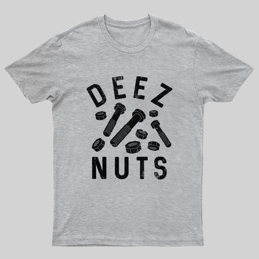 Deez Nuts and Bolts Funny Geek T-Shirt