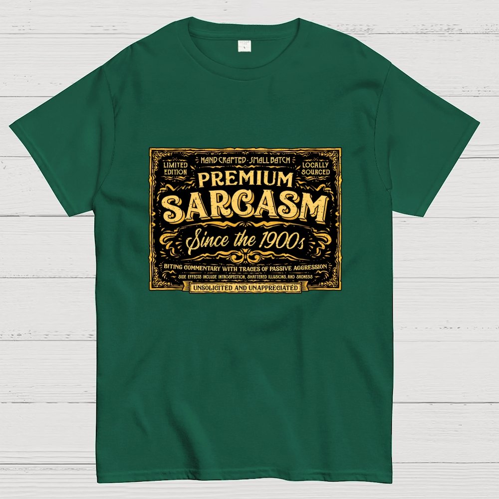 Premium Sarcasm Geek T-Shirt