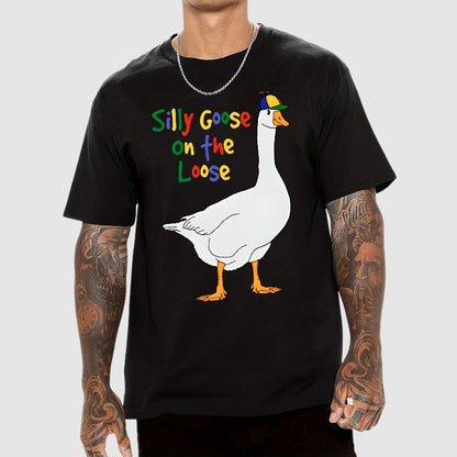 Silly Goose on the Loose Geek T-Shirt