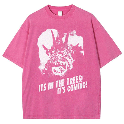 Night Of The Demon It's In The Trees ! Vintage Distressed T-shirt