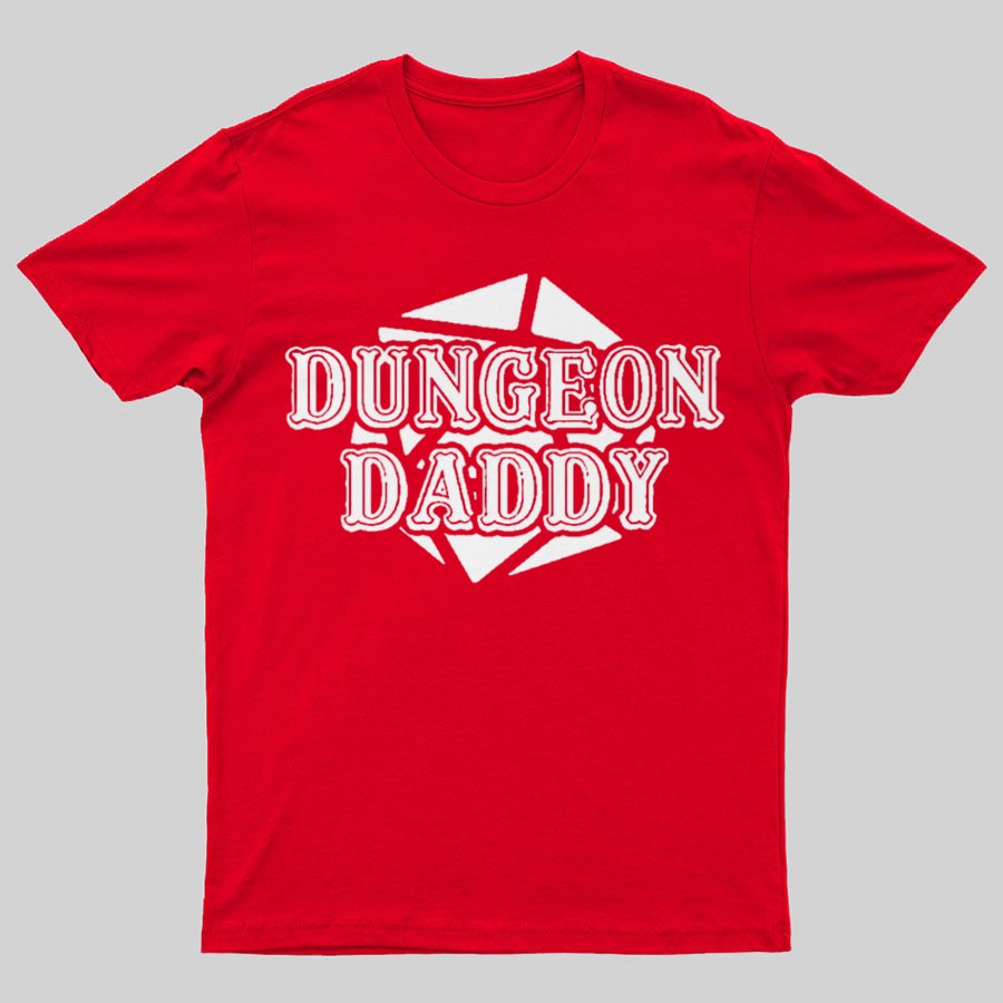 Dungeon Daddy Game Geeky T-Shirt