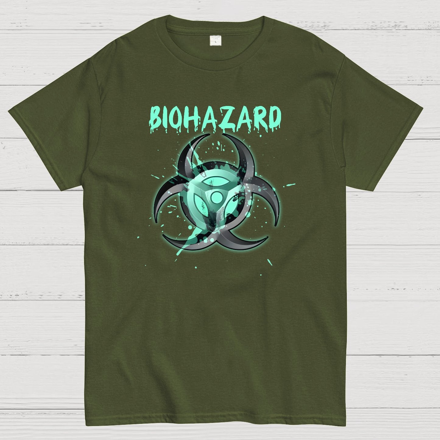 Organic Biohazard Geek T-Shirt