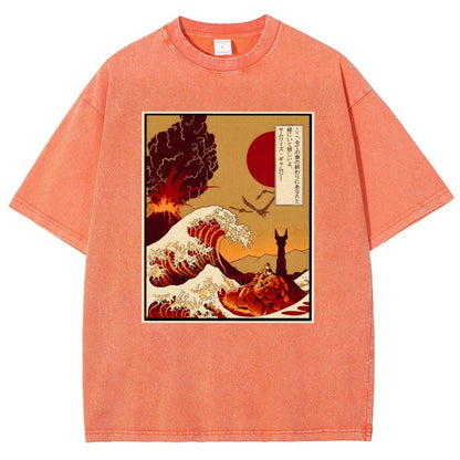 At The End Of All Things Vintage Distressed T-shirt